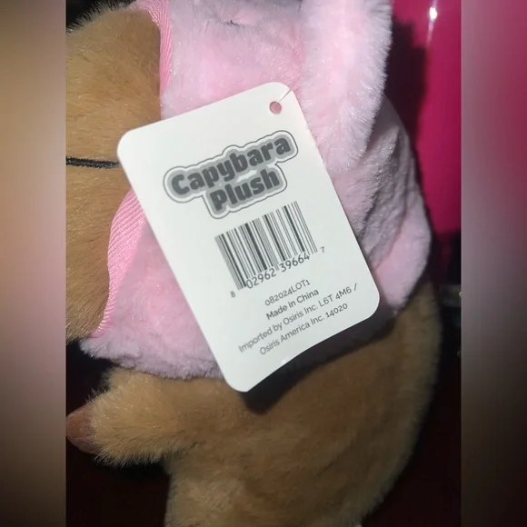 Capybara Plush With Pig Hat π - Picture 6 of 9